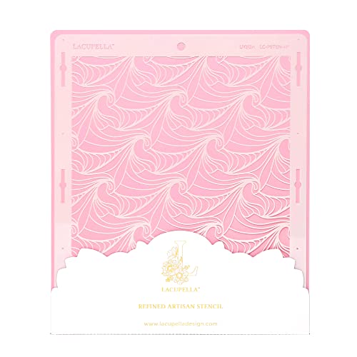Cake Decorating Stencil for Tall Buttercream Cake