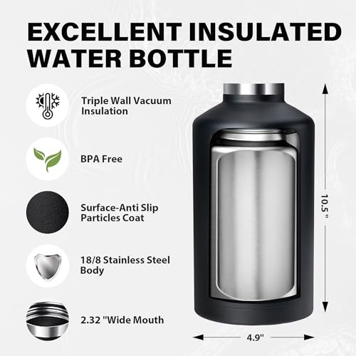 Insulated Water Bottle 64 oz