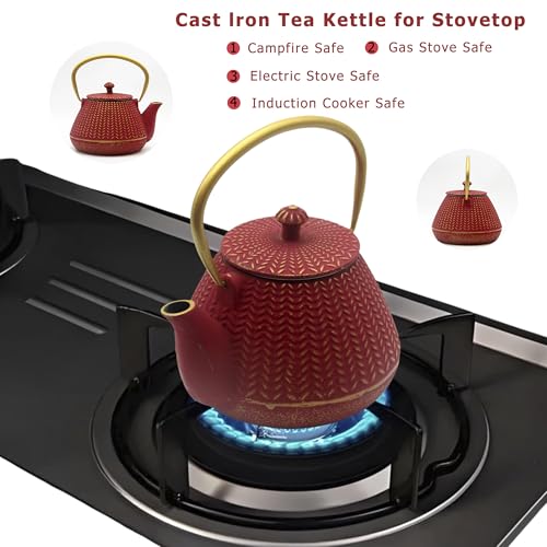 Small Cast Iron Tea Kettle for Stovetop Safe