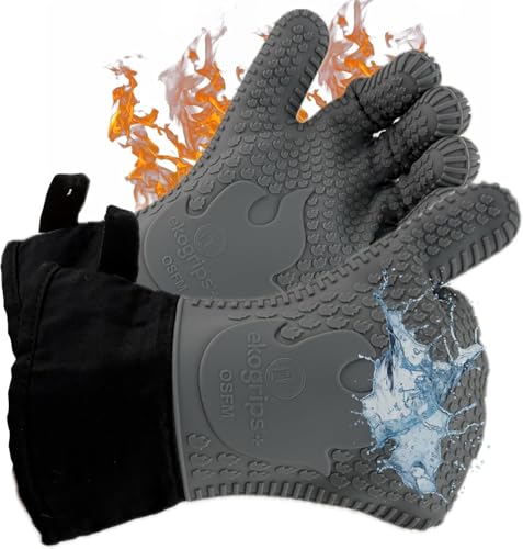 Ekogrips Plus Oven Gloves with Fingers (2 Count)