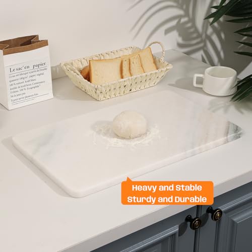 Marble Cheese and Pastry Board 20 x 12 Inch