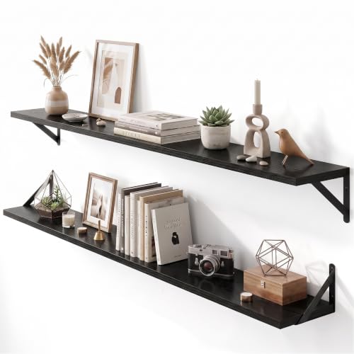 Wall Mounted Floating Shelves Set of 2 (2 Count)