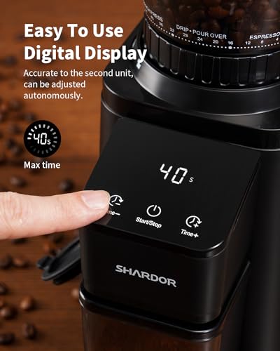 Conical Burr Coffee Bean Grinder