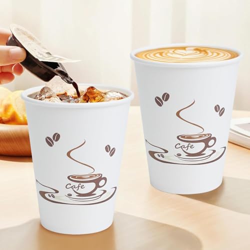 200 Pack 10 oz Coffee Cups (200 Count)