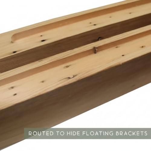 Reclaimed Wood Fireplace Mantel Shelf