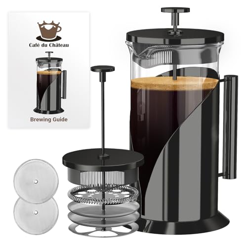 Stainless Steel French Press Coffee Maker 34 oz