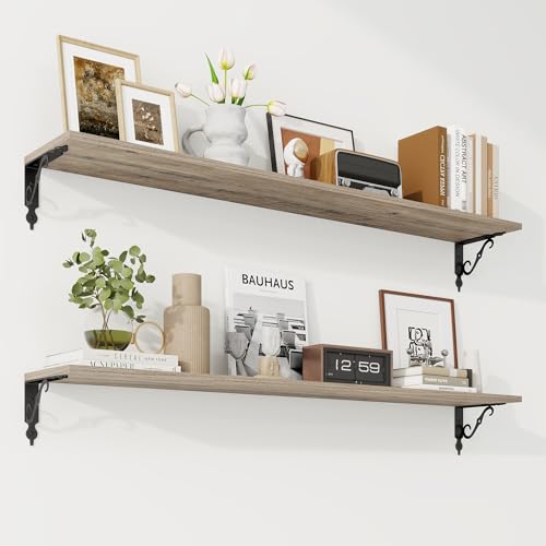Floating Shelves for Wall Decor (2 Count)