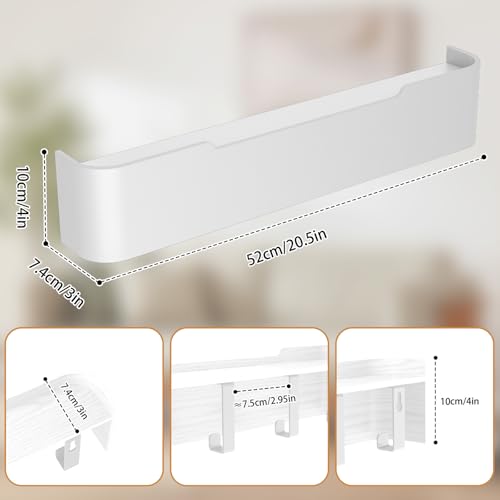 Wall Mounted Coat Rack with Shelf