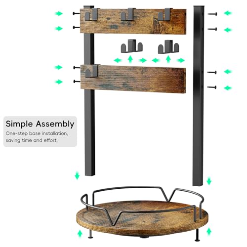 Wood Coffee Mug Holder
