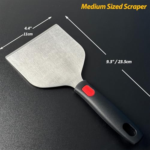 Wide Griddle Scraper