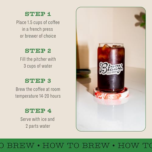 Organic Cold Brew Coffee (16 Ounce)