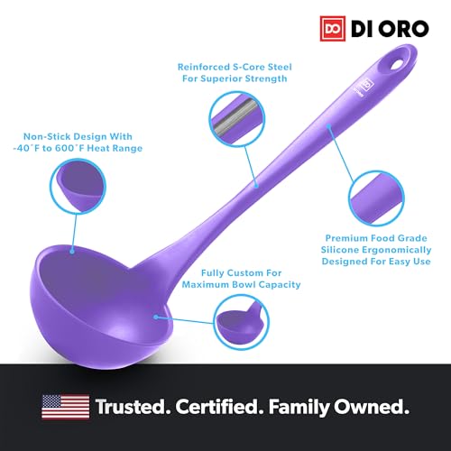 DI ORO Silicone Ladle