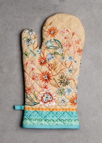 100% Cotton Oven Mitt & Pot Holder Set (2 Count)