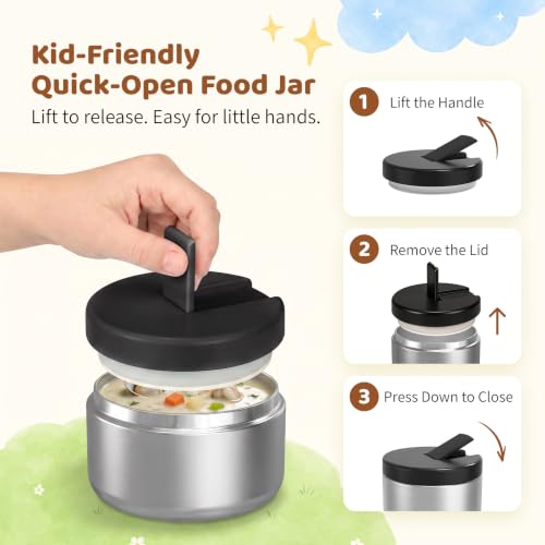 Bento Lunch Box with 8oz Soup Thermo