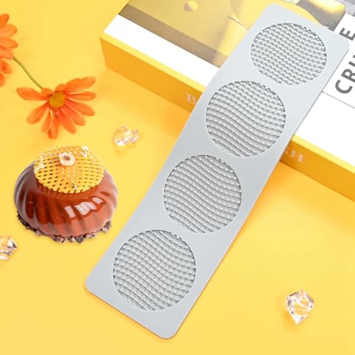 Honeycomb Lace DIY Cake Decor Silicone Mold Beehive Candy Biscuit Ice Baking Mould Round Chocolate Making Tools
