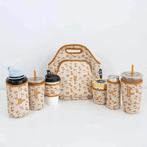 HotSok Coffee & Tea Reusable Insulated Neoprene Cup Sleeve