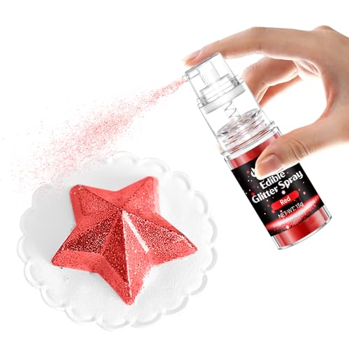 Red Edible Glitter