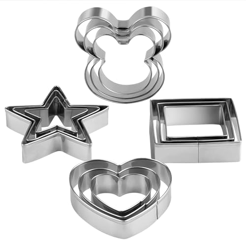 Metal Cookie Cutters Set