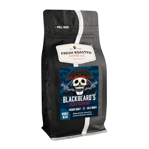 Blackbeard's Revenge Whole Bean Coffee (12 Ounce)