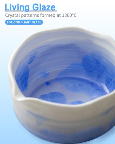 Natural Crystal Flower Matcha Set