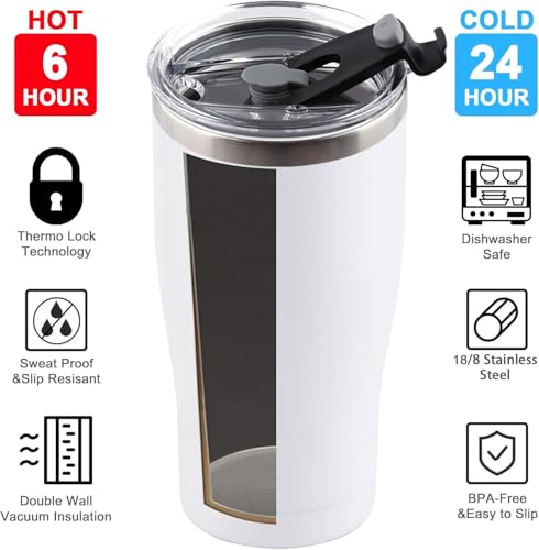 25 Pack 30oz Stainless Steel Tumblers Bulk Reusable Travel Mugs with Lid