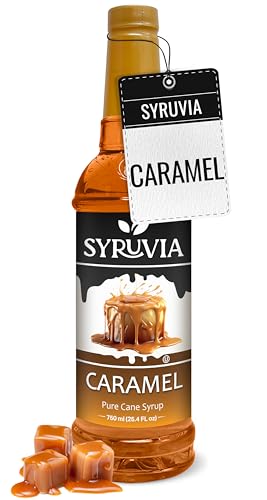 Coffee Syrup Caramel Flavored Syrup for Drinks (25.4 Fl Oz)