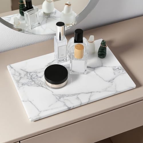 Italian Natural Marble Cutting Board for Kitchen Pastry Bread Macaron Display