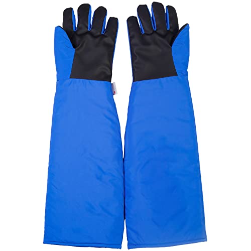 Cryogenic Gloves Low Temperature LN2 Liquid Nitrogen Protective Gloves Cold Storage Safety Frozen Gloves