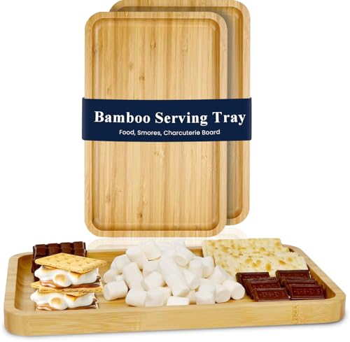 Bamboo Serving Tray (2 Count)
