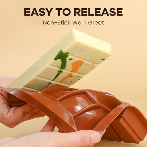 Dubai Chocolate Molds 1 Inch Deep