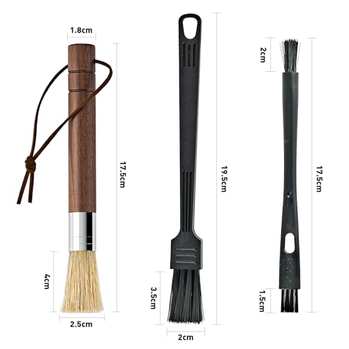 Coffee Grinder Cleaning Brush Set (3 Count)