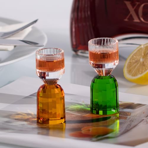 Crystal Shot Glasses Set of 2 (2 Count)