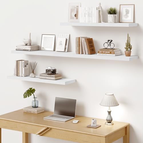 10 Inch Deep Floating Shelves 30x10” Set of 2 (2 Count)