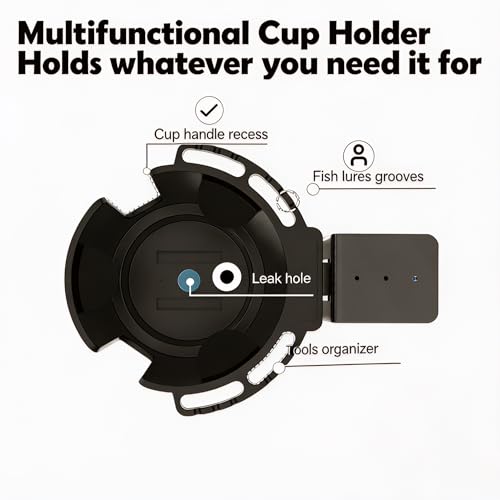 Large Desk Cup Holder Clamp with Metal Mount for 3.26" Water Coffee Bottles