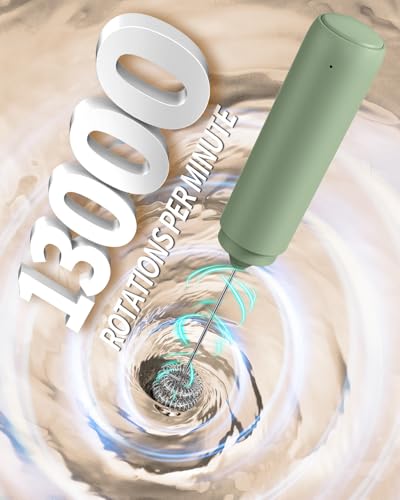 Rechargeable Milk Frother Handheld