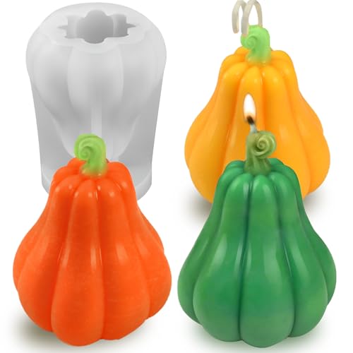 Fall Thanksgiving Pumpkin Candle Making Molds