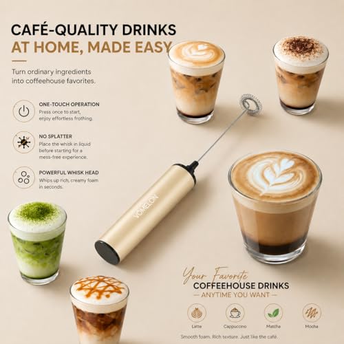 Rechargeable Milk Frother