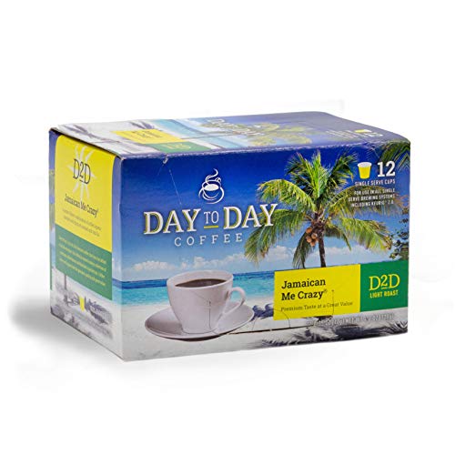 Day To Day Jamaican Me Crazy Light Roast Single Serve Coffee Pods (120 Count)