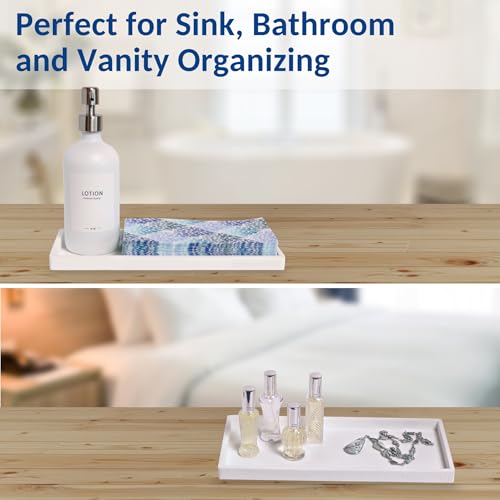 Silicone Countertop & Vanity Bathroom Tray