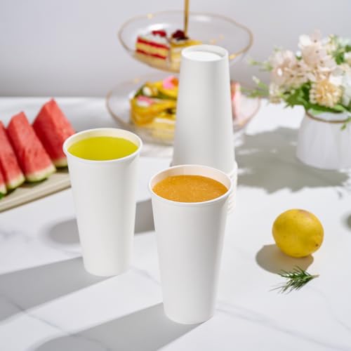 1000 pack Paper Cup Disposable 20 oz (125.99 Count)