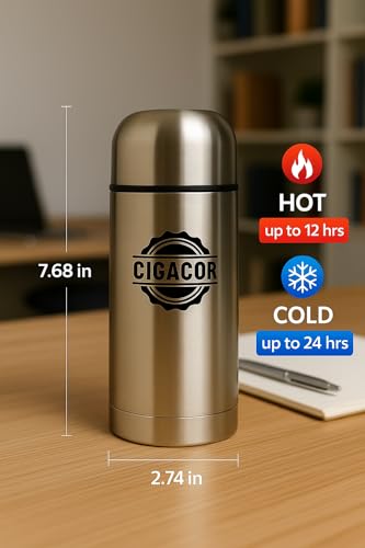 CIGACOR Stainless Steel Insulated Bottle