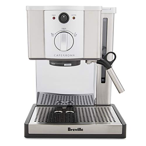 ESP8XL Cafe Roma Stainless Espresso Maker