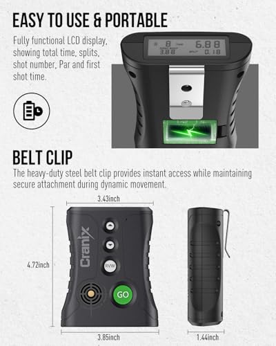 Professional Shot Timer for Shooting Competition
