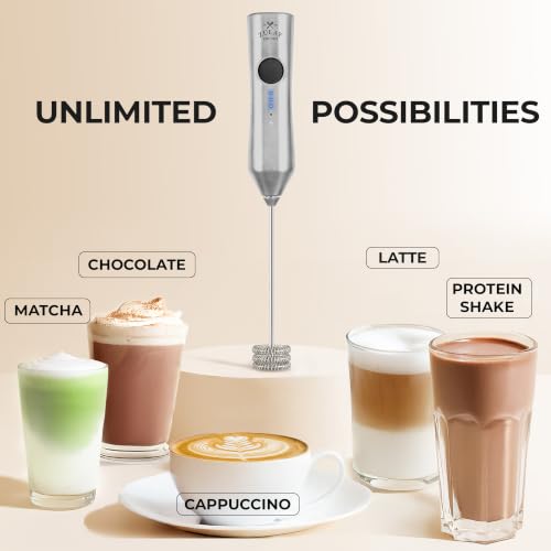 Rechargeable Milk Frother Handheld