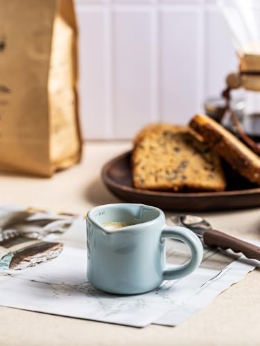 Espresso Cup Ceramic Espresso Shot Cup with Dual Spouts