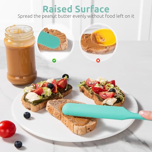 Skinny Silicone Jar Spatula Scraper
