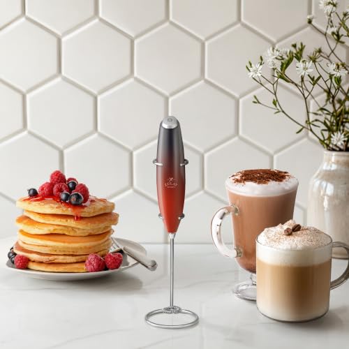 Powerful Milk Frother Wand With Duracell Batteries