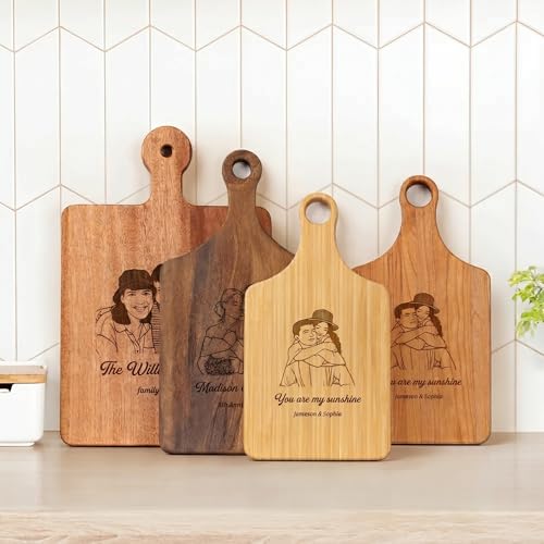 Personalized Portrait Cutting Board