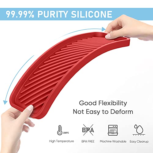 Kitchen Silicone Sink Organizer Tray (2 Count)