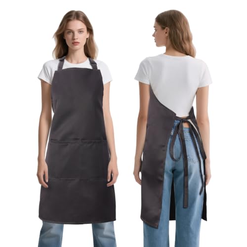 Kitchen Bib Chef Apron for Women Men